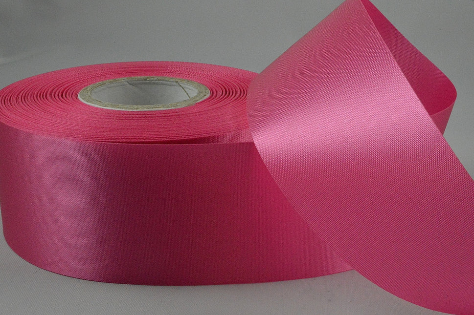 53784 - 11mm, 15mm, 24mm, 38mm, 50mm, 73mm, 100mm Acetate Ribbon x 50 Metre Rolls!!24mm / 102 Pink