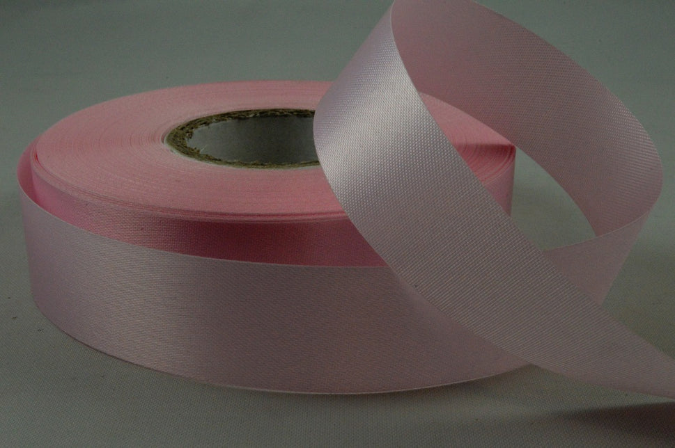 53784 - 11mm, 15mm, 24mm, 38mm, 50mm, 73mm, 100mm Acetate Ribbon x 50 Metre Rolls!!24mm / 109 Baby Pink