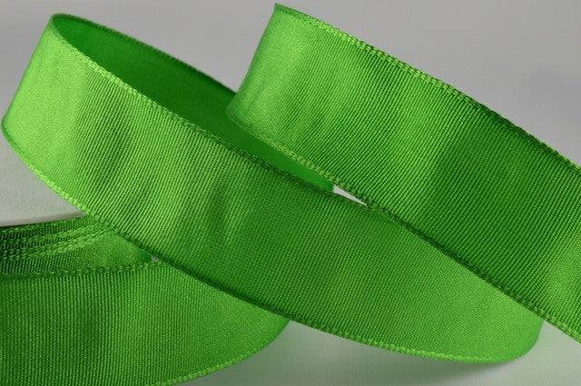 44073 - 25mm, 40mm & 60mm Wired High Quality Woven Ribbon x 25 Metres!40mm / 66 Dark Green