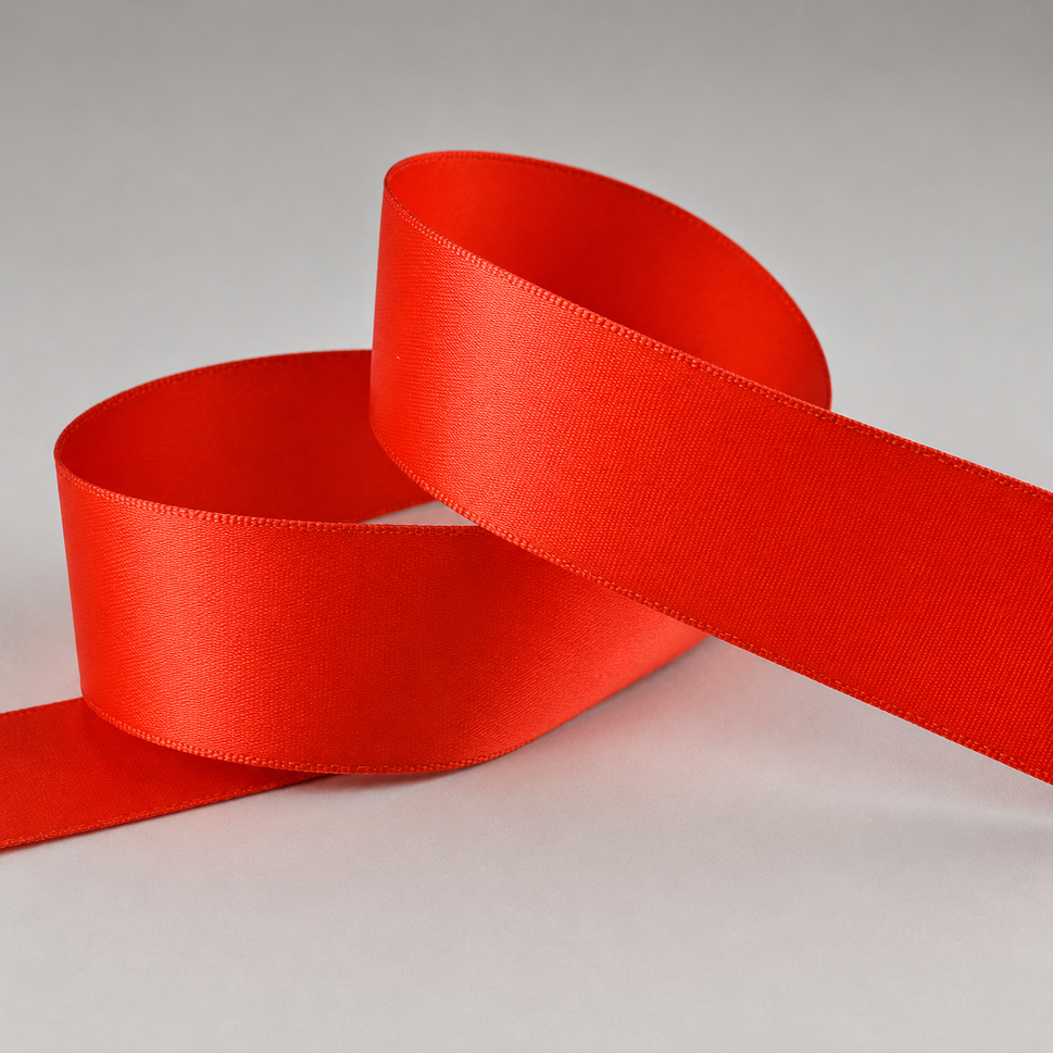 15mm, 25mm & 38mm Single Faced Satin Ribbon x 100 Metre Rolls!15mm / Dark Red