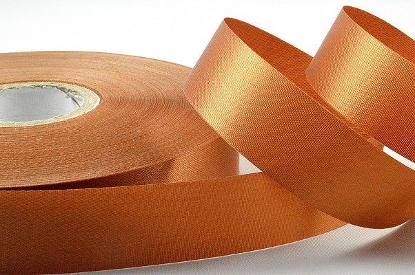 Acetate Satin Ribbon - 15mm, 24mm, 38mm, 50mm - 100 Metre Rolls!24mm / 82 BRONZE