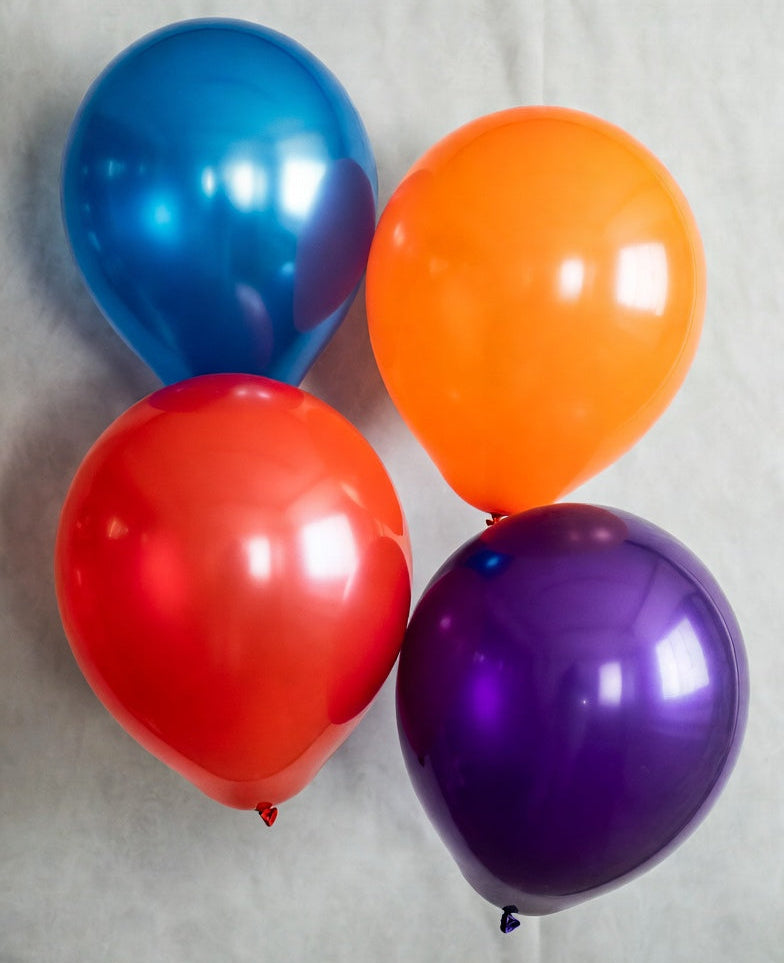 Latex Balloons (Pack of 6) – Colour Ribbons UK