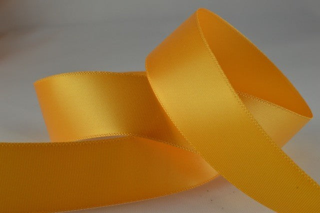 54033 - 15mm , 25mm and 38mm Single Faced Satin Ribbon x 20 Metre Rolls!15mm / 15 Rustic Orange