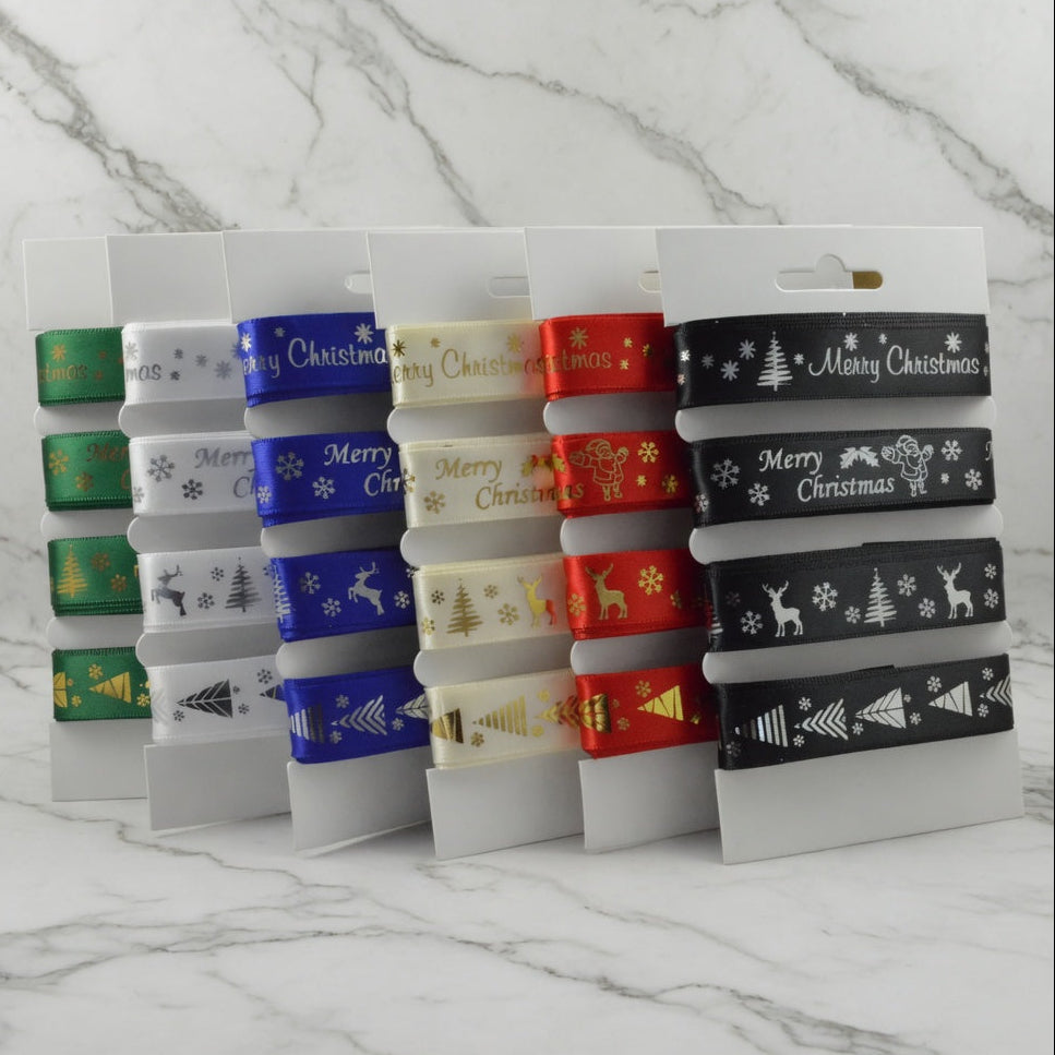 55086 - Merry Christmas Selection Packs : 4 x 2 Metre Lengths