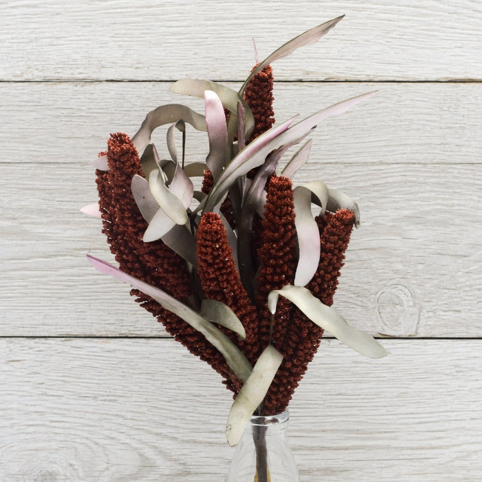 Soft Leaves & Grasses Floral displayAutumn