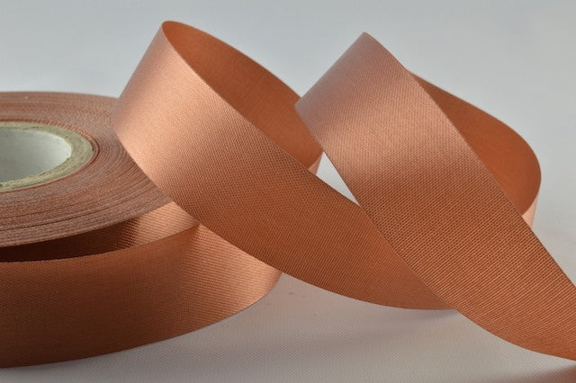53784 - 11mm, 15mm, 24mm, 38mm, 50mm, 73mm, 100mm Acetate Ribbon x 50 Metre Rolls!!11mm / 39 Brown
