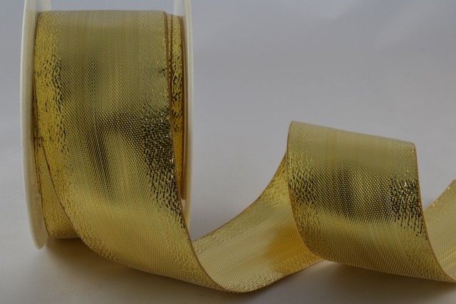 10mm & 15mm Gold Lurex Ribbon x 25 Metre Rolls!!