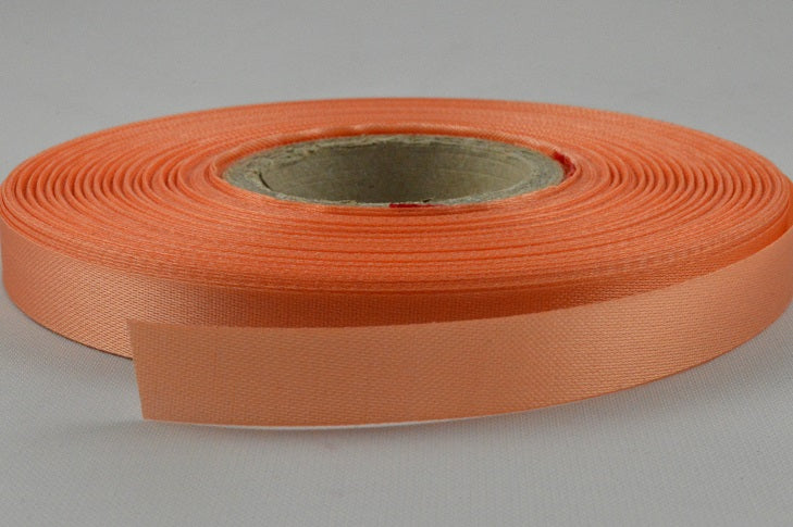 53784 - 11mm, 15mm, 24mm, 38mm, 50mm, 73mm, 100mm Acetate Ribbon x 50 Metre Rolls!!15mm / 06 Peach