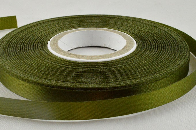 53784 - 11mm, 15mm, 24mm, 38mm, 50mm, 73mm, 100mm Acetate Ribbon x 50 Metre Rolls!!11mm / 56 Dark Green