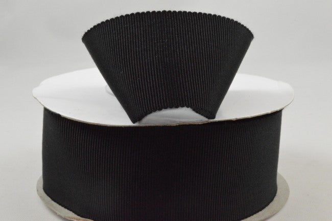 16mm, 25mm & 38mm Soft Rayon Petersham Ribbon x 20 Metre Rolls!16mm / Black