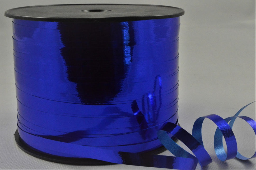 5mm Metallic Coloured Polypropylene Curling Ribbon x 250 Metre Rolls!Royal Blue
