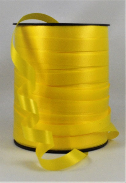 10mm Polypropylene Curling Ribbon (250 Metre Rolls)Yellow