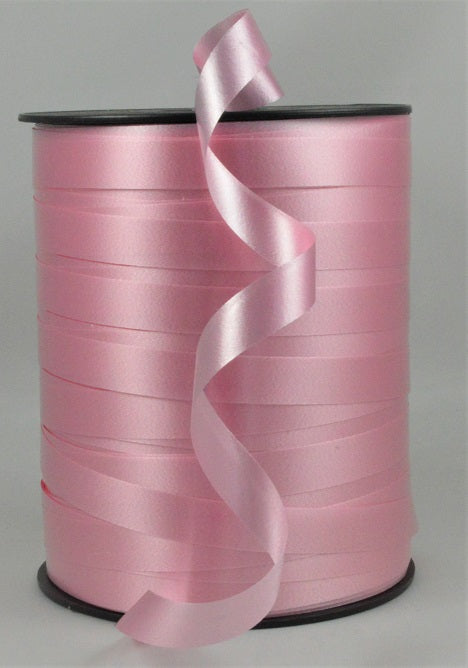 10mm Polypropylene Curling Ribbon (250 Metre Rolls)Baby Pink