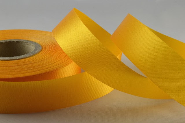53784 - 11mm, 15mm, 24mm, 38mm, 50mm, 73mm, 100mm Acetate Ribbon x 50 Metre Rolls!!15mm / 81 Bright Gold
