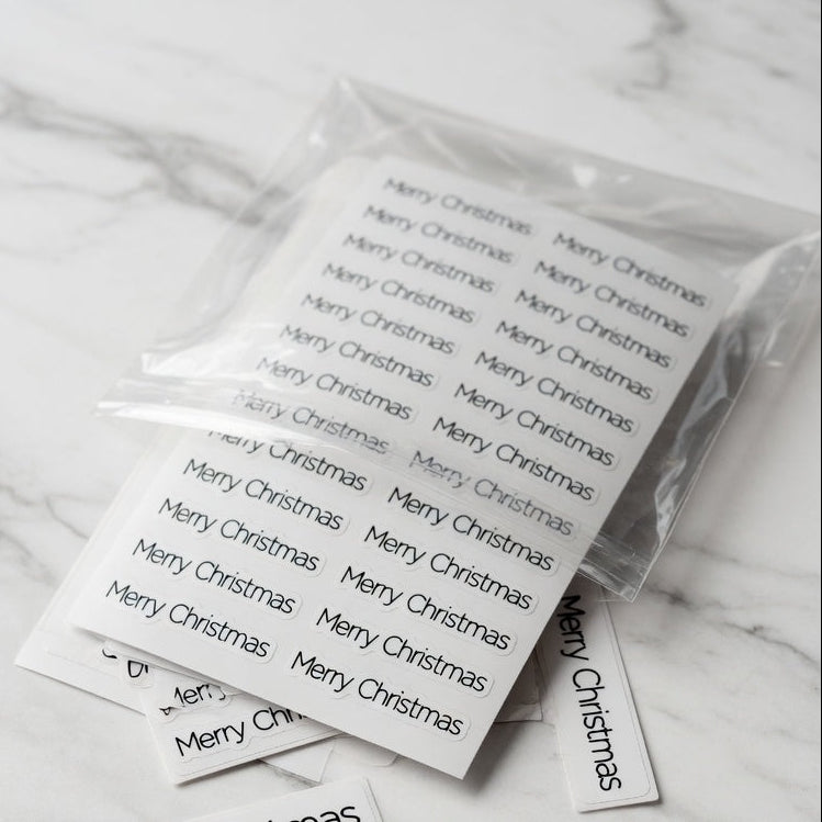 88088 - Merry Christmas Stickers