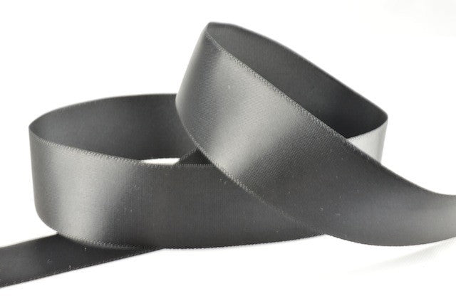 54033 - 15mm , 25mm and 38mm Single Faced Satin Ribbon x 20 Metre Rolls!15mm / 88 Black