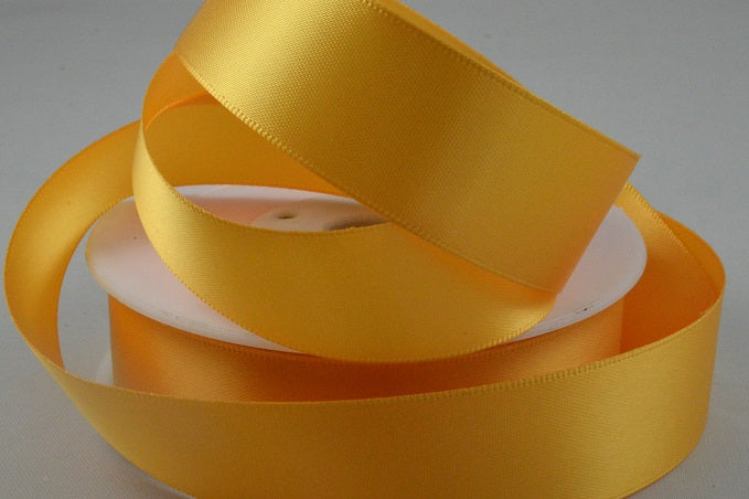 93977 - 3mm, 7, 10, 15, 25, 38 & 50mm Double Faced Satin Ribbon3mm / 15 Rustic Orange / 50 Metres