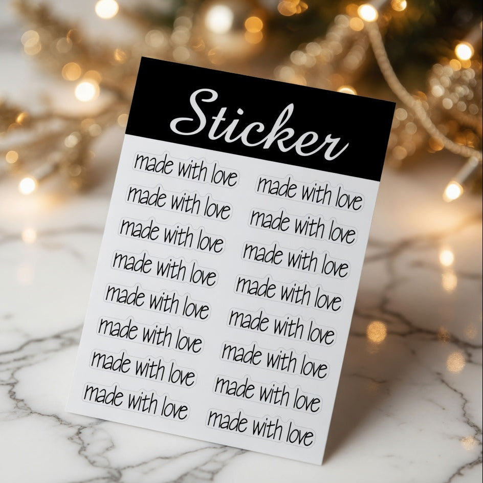 88104 - Made with love Stickers