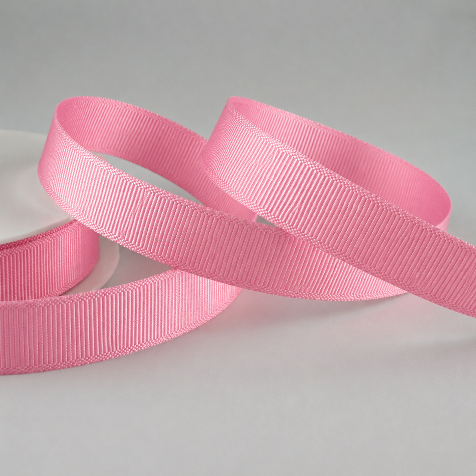 Wholesale Grosgrain Ribbon Rolls 20m, 6-38mm Widths6mm / Baby Pink
