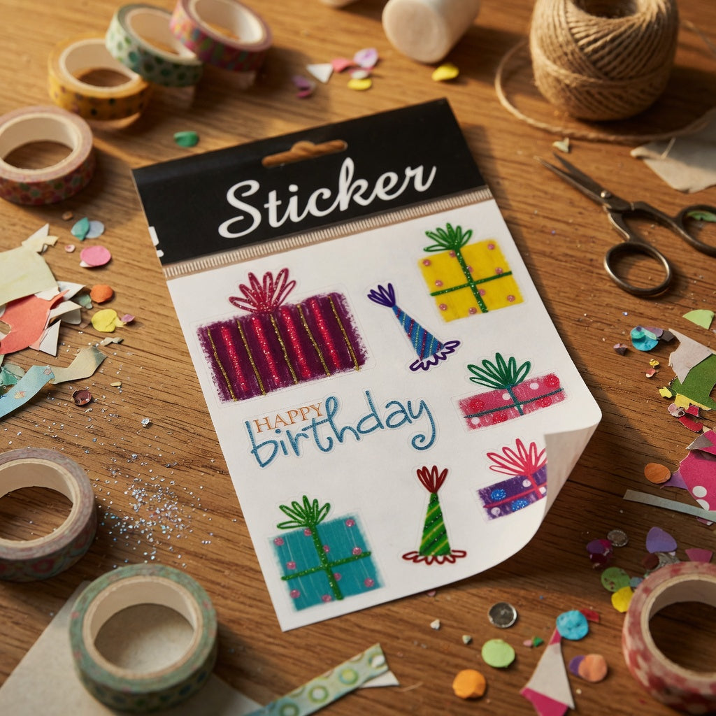 Happy Birthday Stickers