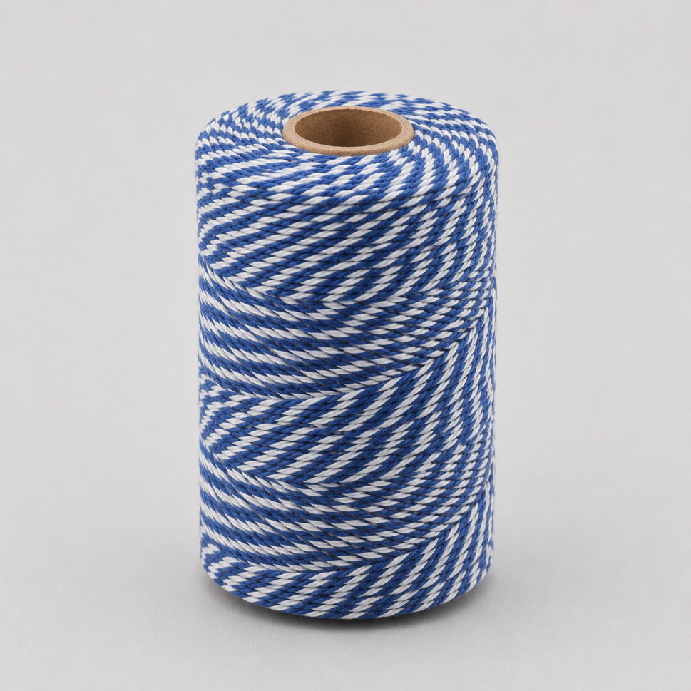 1.5mm Coloured Bakers Twine x 100 Metre Rolls!Blue