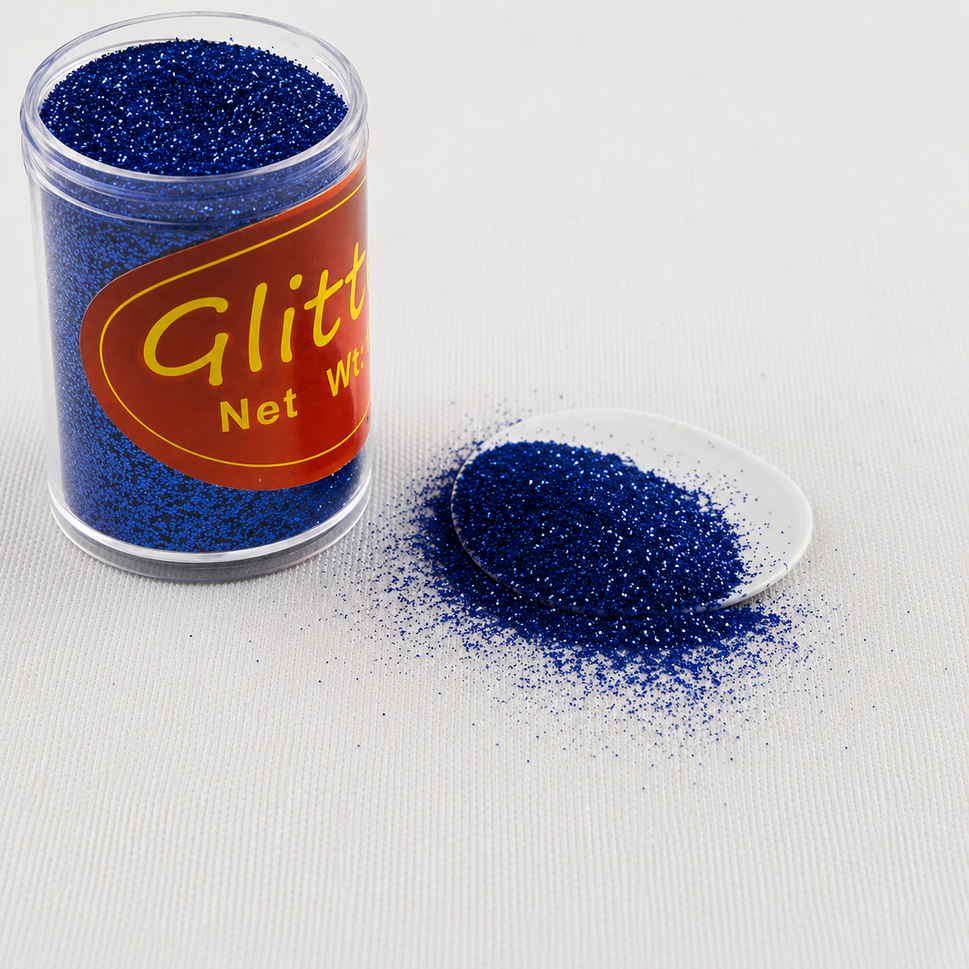 15g Pots of Colourful GlitterRoyal Blue