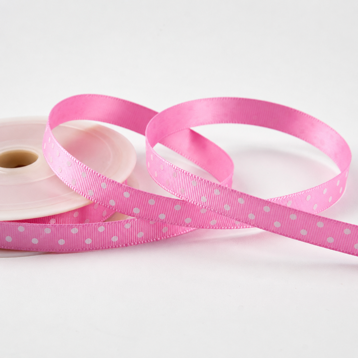 10mm Polka Dot Ribbon x 20 Metre Rolls!