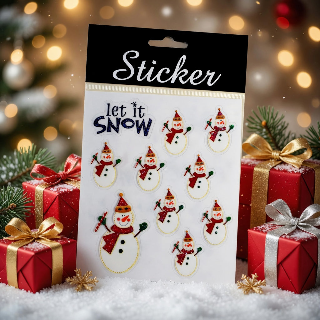 Snowmen Stickers