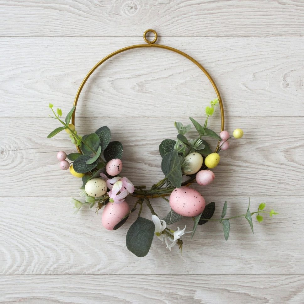 33010 - Easter Hanging Decoration & Golden Coloured Loop