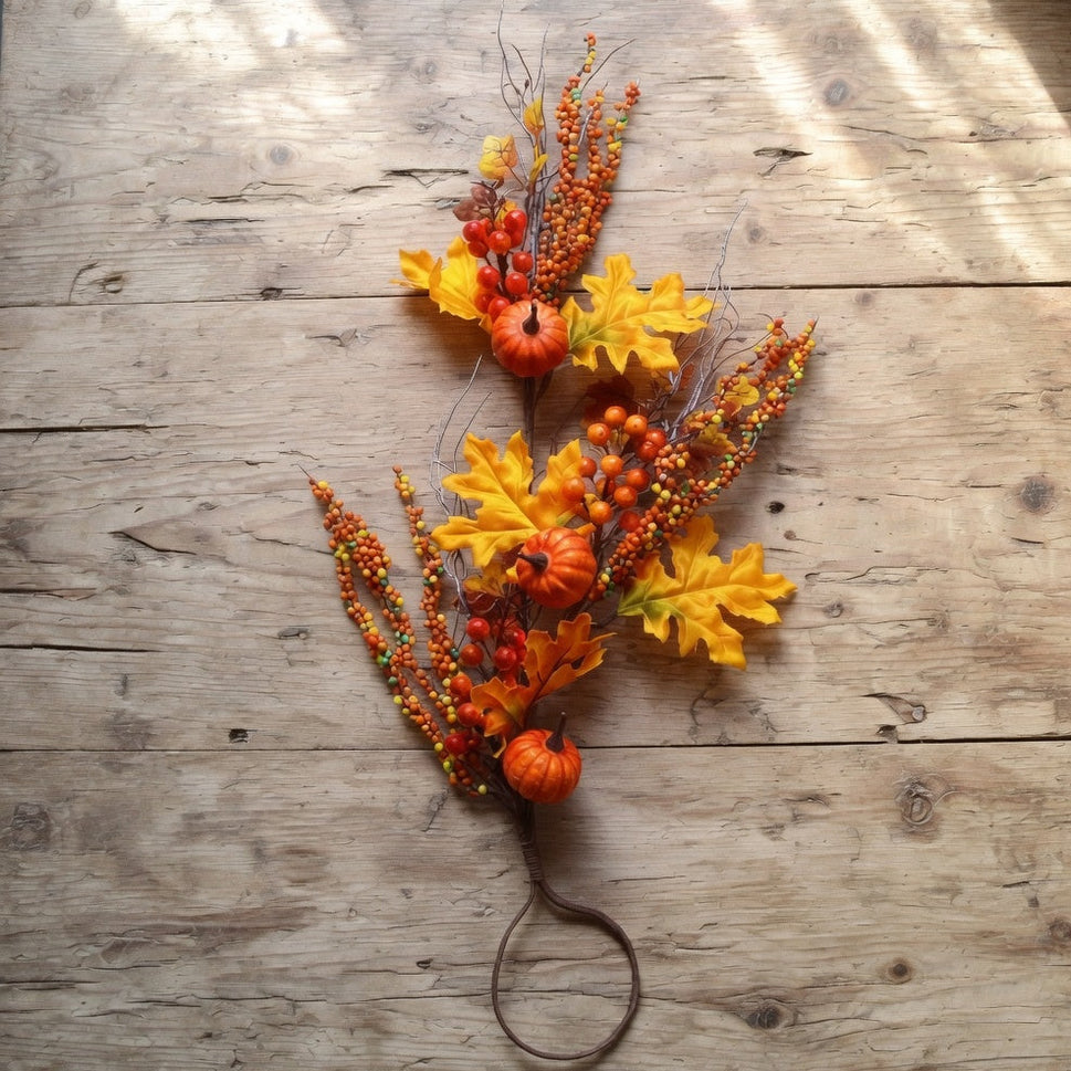 Large Autumn Natural Delights Floral Pick