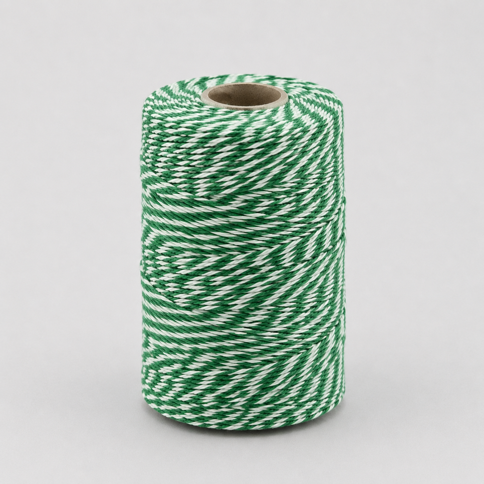 1.5mm Coloured Bakers Twine x 100 Metre Rolls!Green