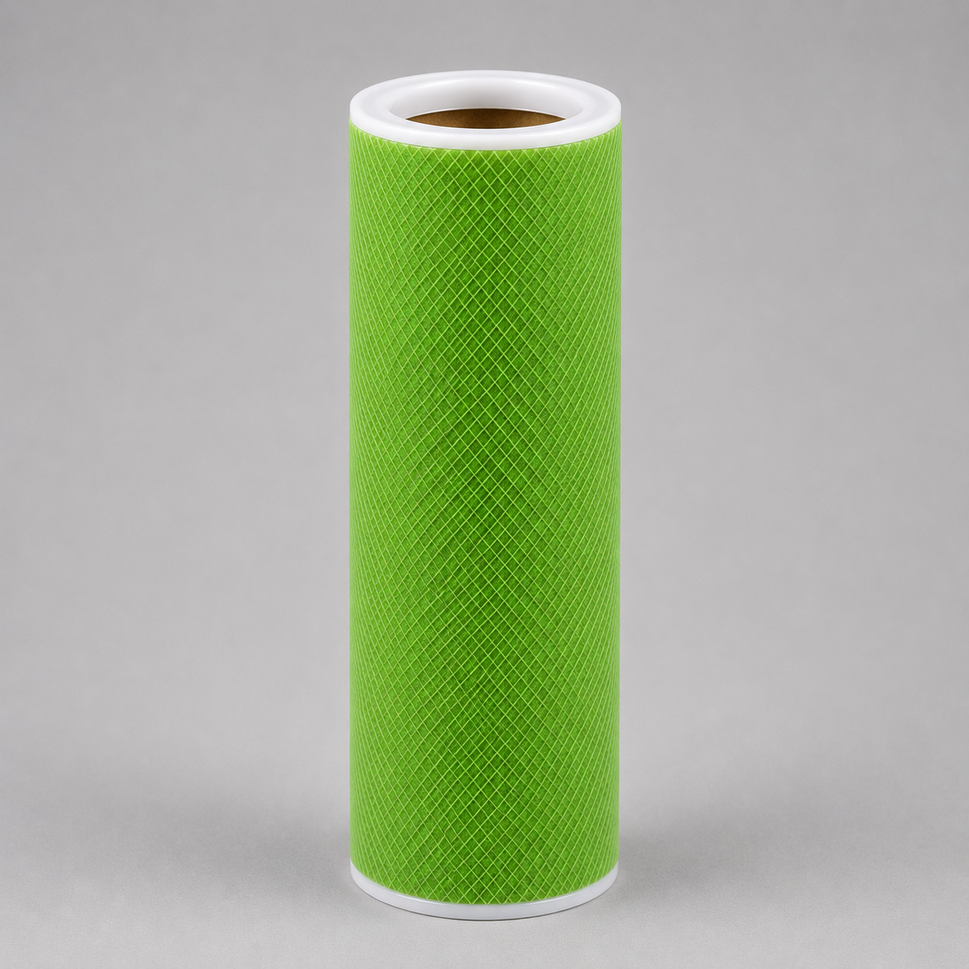150mm Coloured Nylon Tulle Fabric x 10 Metre Rolls!Green