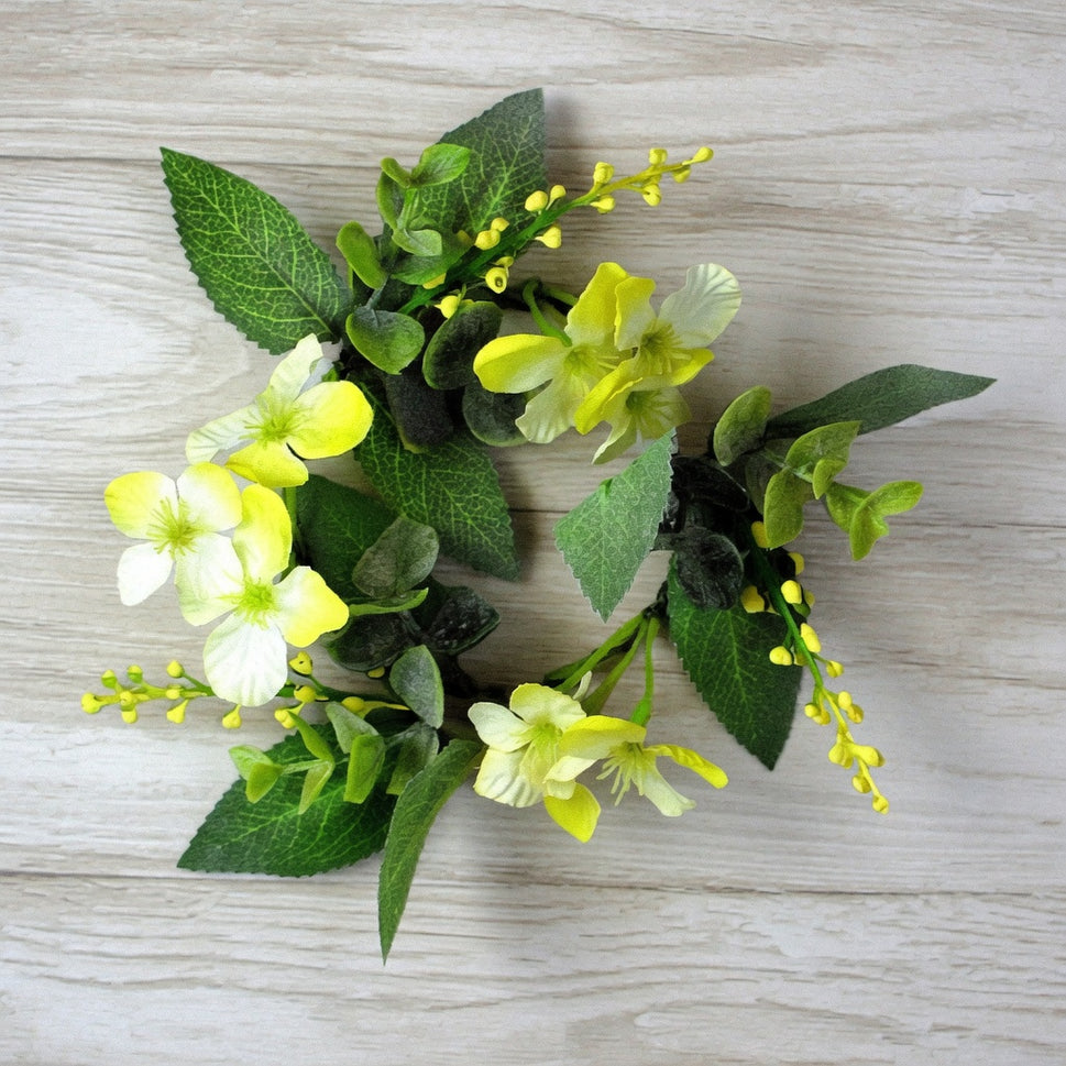 Vibrant Hanging Floral DecorationLarge / Primrose