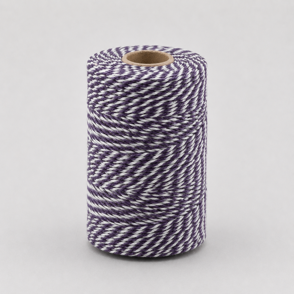 1.5mm Coloured Bakers Twine x 100 Metre Rolls!Purple
