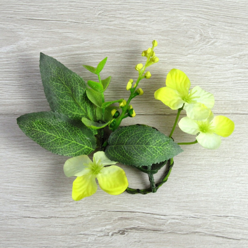 Vibrant Hanging Floral DecorationSmall / Primrose