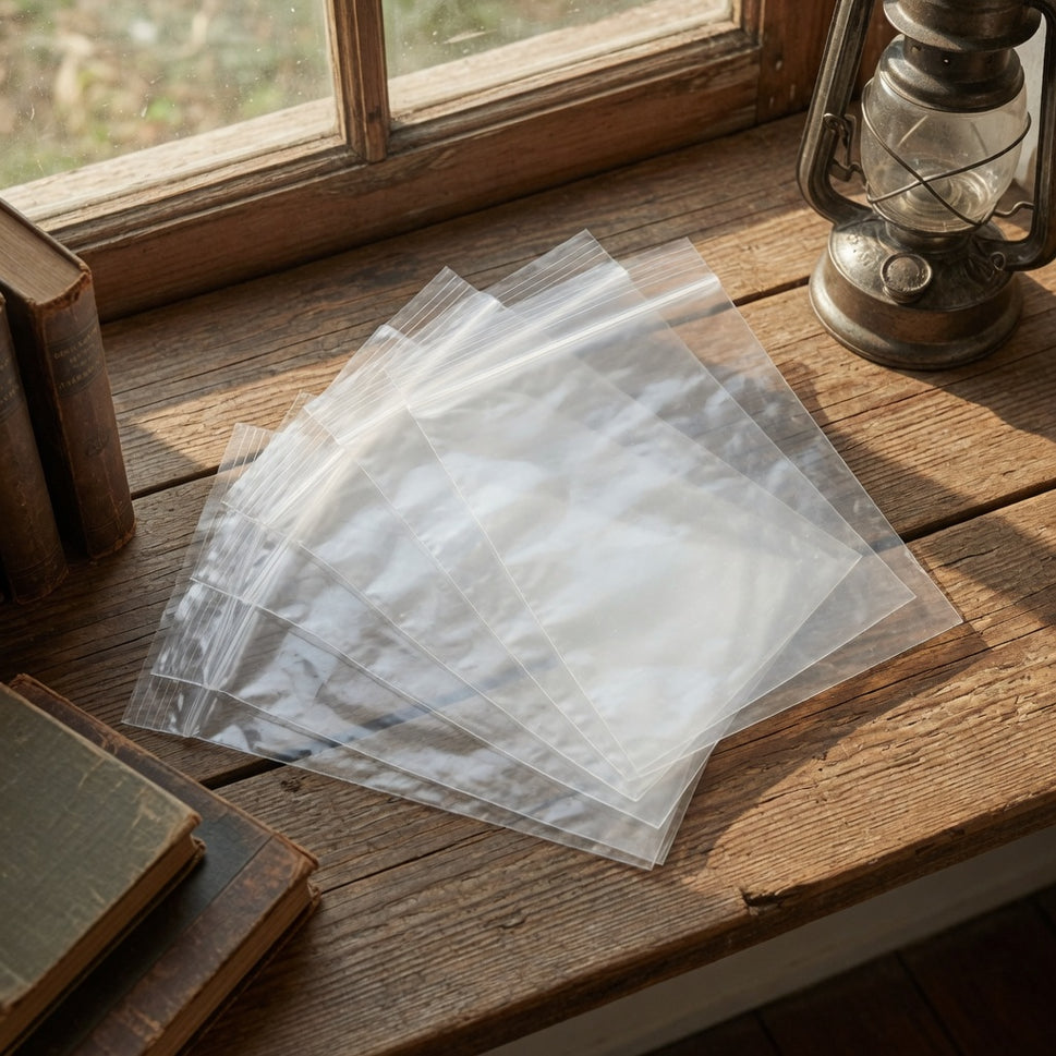 Clear Resealable Grip Seal Bags (100 bags a Pack)