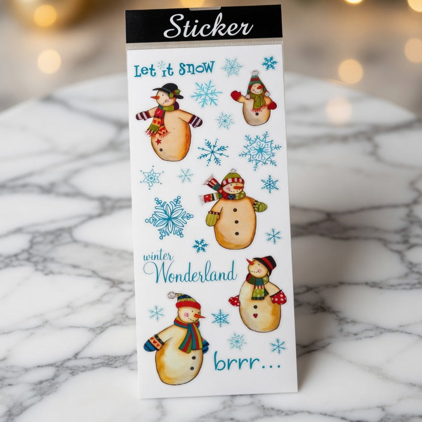 Let it Snow Stickers