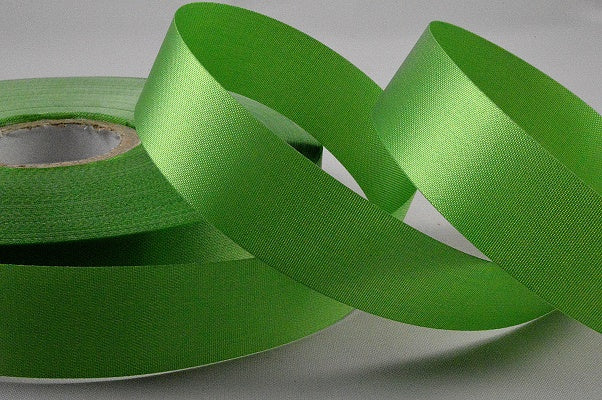 Acetate Satin Ribbon - 15mm, 24mm, 38mm, 50mm - 100 Metre Rolls!24mm / 88 APPLE