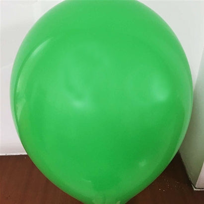 12" Latex Balloons (Pack of 6)Green
