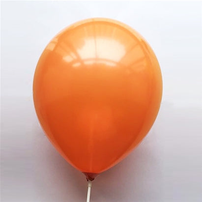 10" Latex Metallic Balloons (Pack of 6)Orange