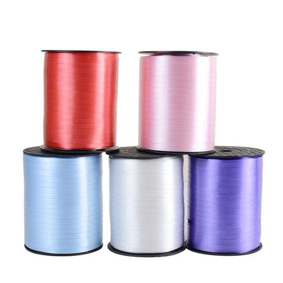 5mm Coloured Polypropylene Curling Ribbon x 500 Metre Rolls!