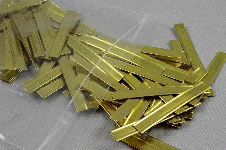 6CM GOLD DOUBLE WITE