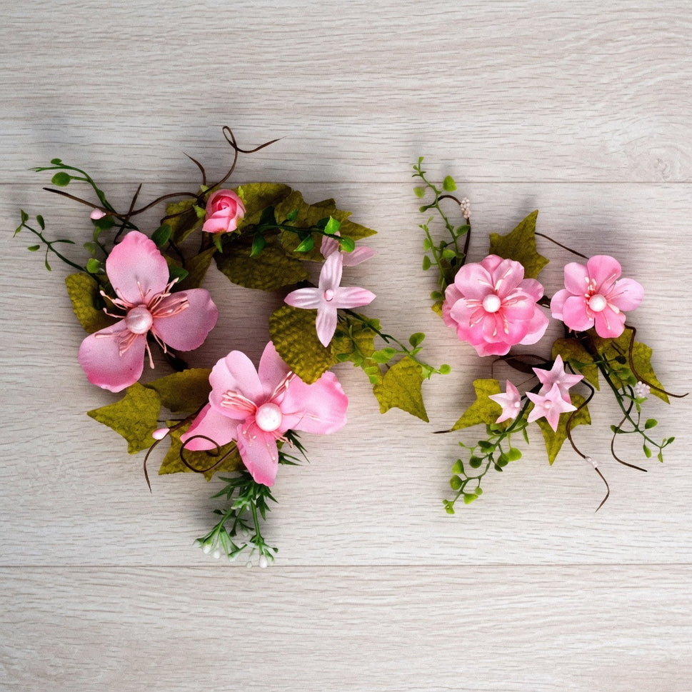 Delicate Pink Flowers Floral Decoration