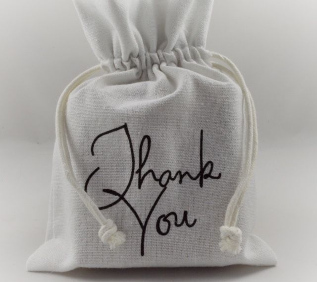 Thank You Fabric Bag