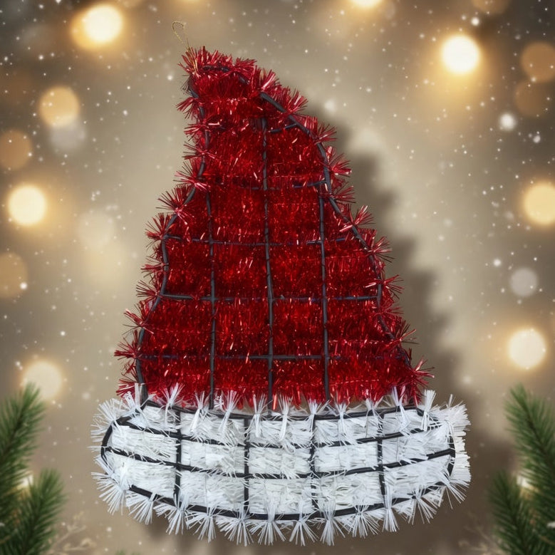 Hanging Santa Hat Decoration!