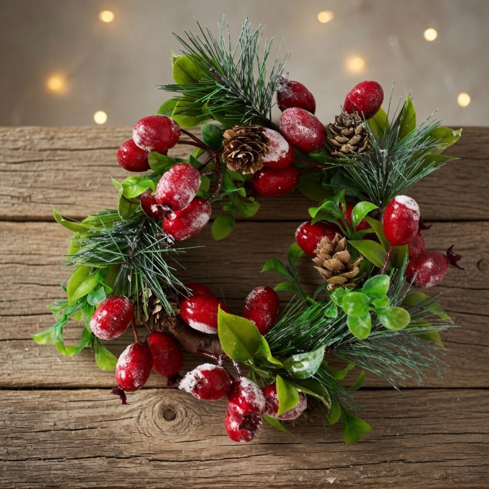 Vibrant Green Christmas Wreath