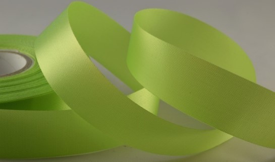 Y848 - Green 63mm acetate satin ribbon x 50mts