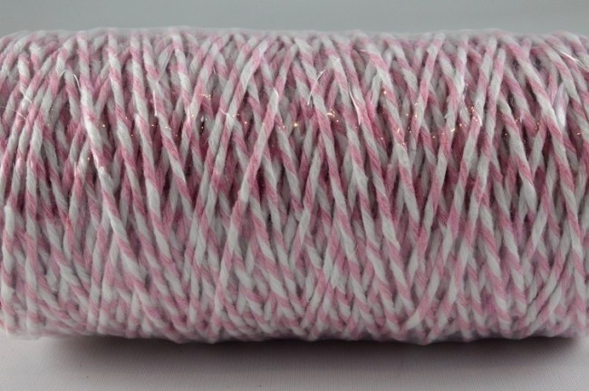 88044 - 1.5mm Pink Coloured Bakers Twine (100 Metres)