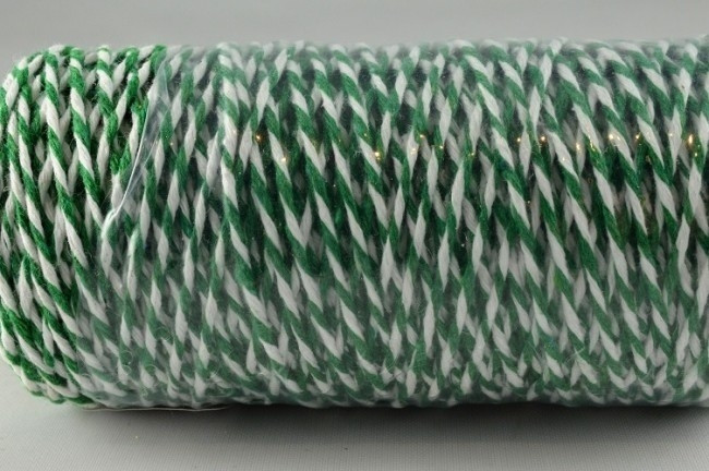 88044 - 1.5mm Green Coloured Bakers Twine (100 Metres)