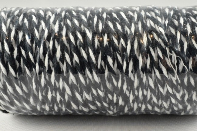88044 - 1.5mm Black Coloured Bakers Twine (100 Metres)